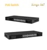 24-Ports Gigabit Poe Switch Comply with IEEE 802.3af/at Poe Power Supply Standard, The Maximum Poe Output Power of The Whole Machine Is 400W