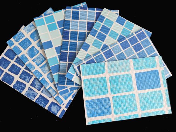 2mm Vinyl Pool Liner Material Mosaic Pvc Liner For Swimming Pool