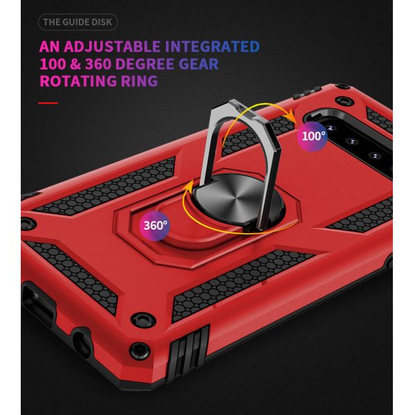 Fashion Sumsang S10 Iphone 7 Plus Cover With Ring Holder / Cell Phone Accessories