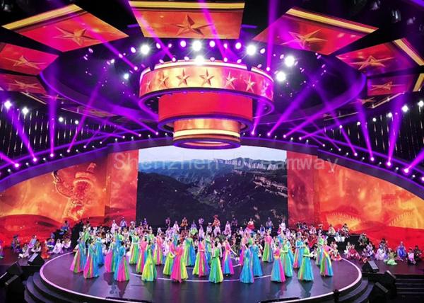 Waterproof Outdoor LED Screen Rental 4mm Pixel Pitch SMD2525 For Live Event