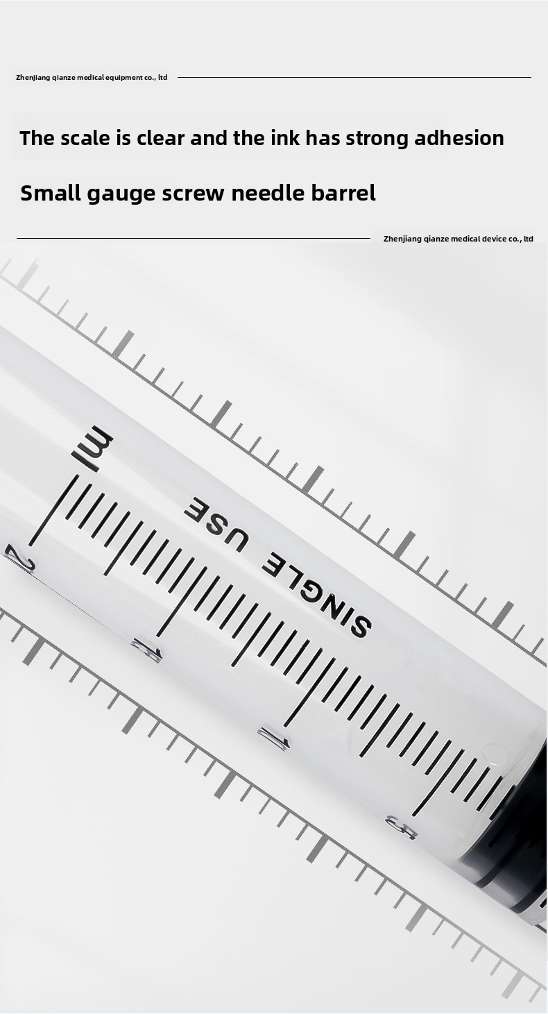 Screw-top Syringe Wholesale Disposable Veterinary Syringes Feeders 10 mL Small-size clear Plastic Needle Individually Packaged