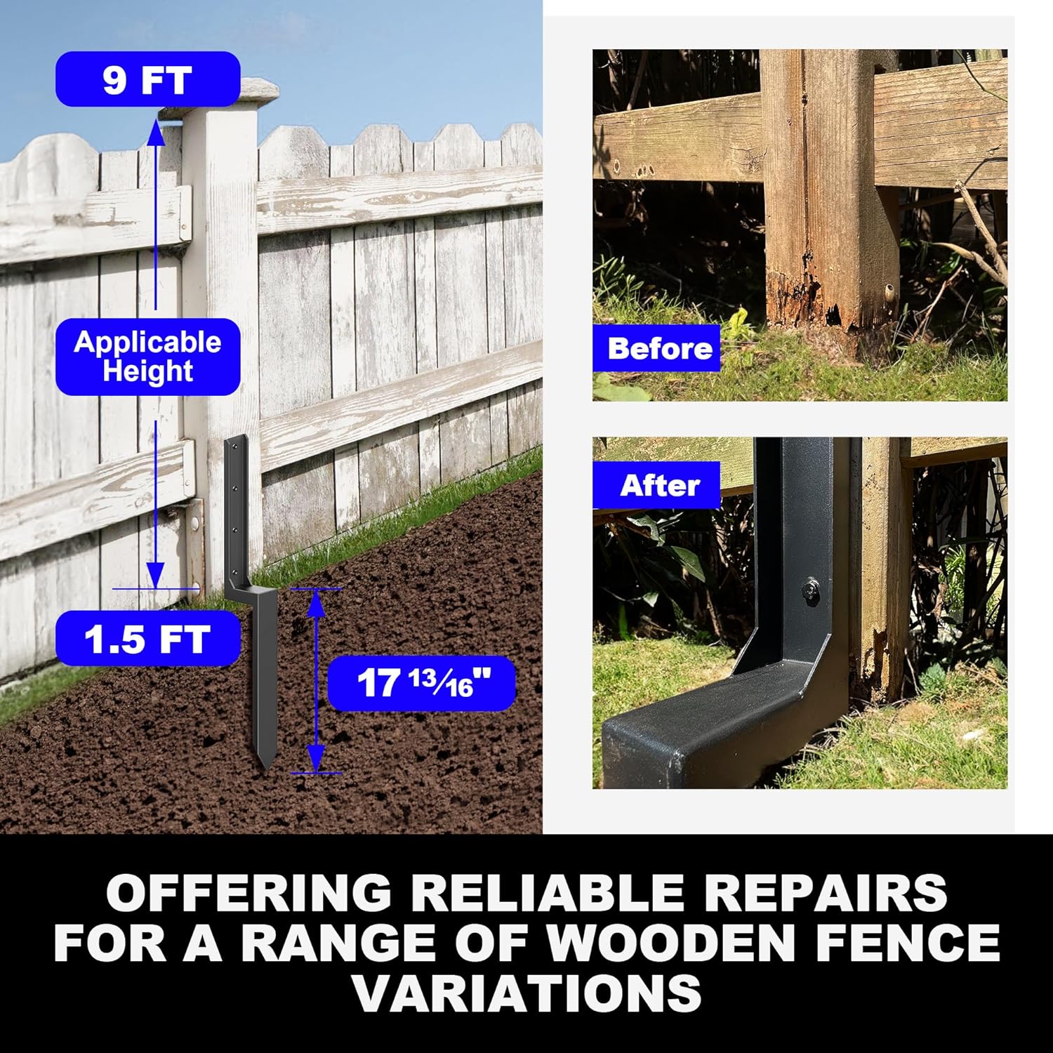 Набор по ремонту заграждений, стальные заграждения, заграждения для поддержки заграждений, стабилизаторы заграждений