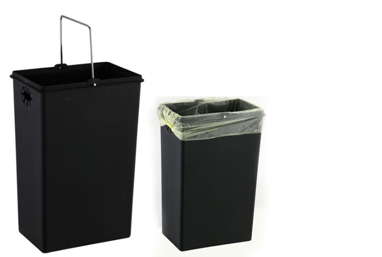 Stainless Steel Kitchen Garbage Can With Foot Pedal  Waste Bin Dustbin for Office