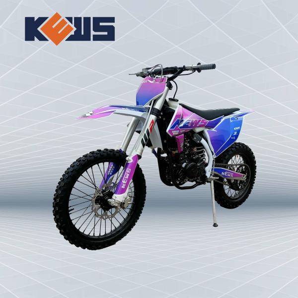 Kews vélos de traînée bleus d'autocollant de vélo de saleté de course du motocross 300CC 4 à quatre temps