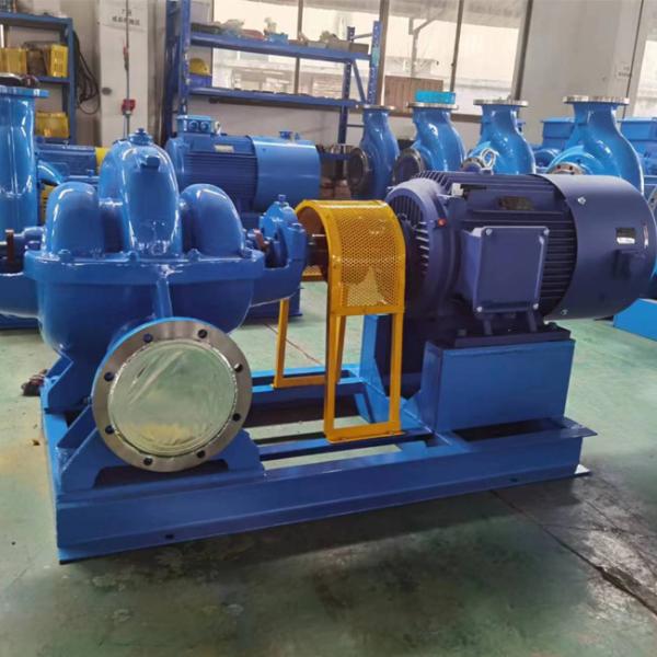 Paper Industrial Centrifugal Pump Double Flow Low Pulse Pulp Pump