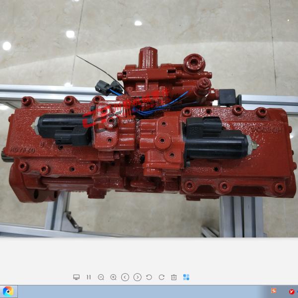 19217 máquina escavadora Hydraulic Pump Assy For Sk 135 de K3v180dt 9n