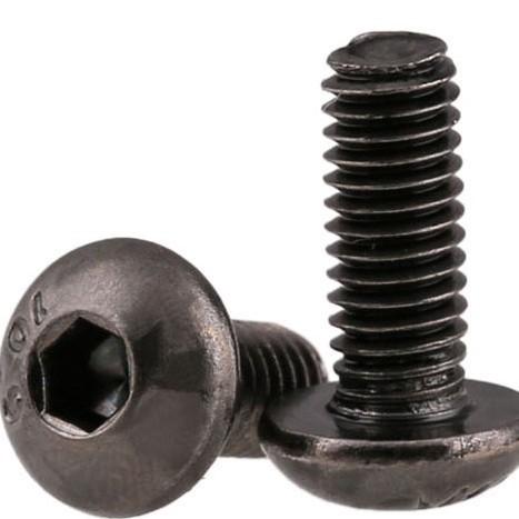 Pièces non standard de précision Service OEM Bouton hexagonale de prise de tête de vis ISO 7380 Finition simple