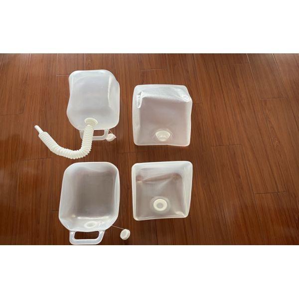 Semi складная вода располагаясь лагерем на открытом воздухе 5l пластиковое Джерри может складной