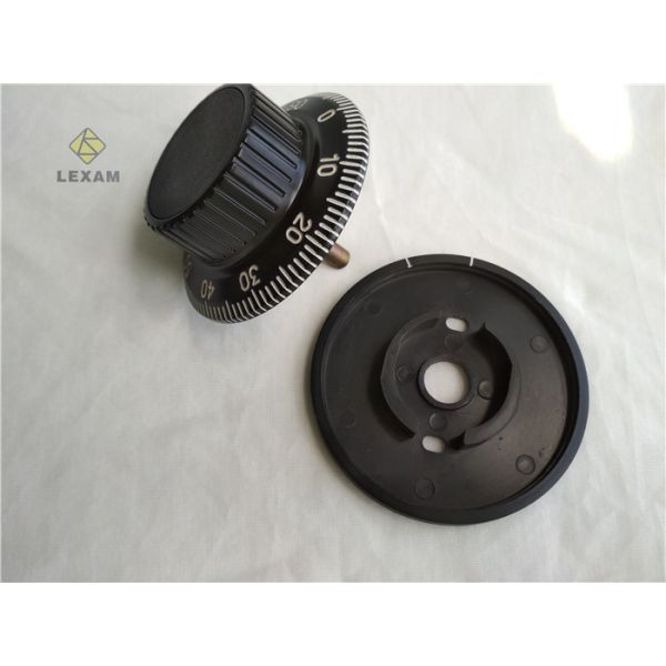 Black Paint Locker Dial High Precision Changable Codes Customized Size For Vault