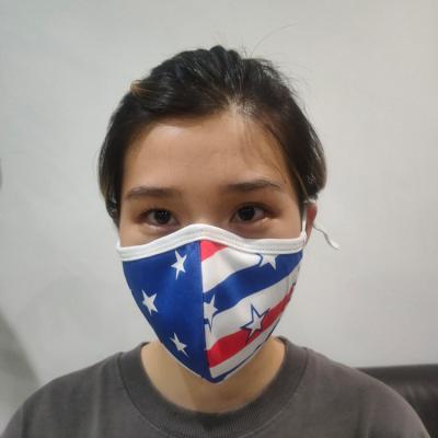 Silver Copper Ion Knitted Cotton Washable Reusable Face Mask OEM ODM