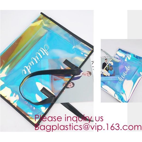 Hologram Clear Bag, Great For Sports Games, Work, Security Travel, Stadium Venues Or Concert