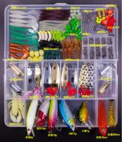 Crankbait Lanches de pesca de silicone macio 18 - 181 PCS