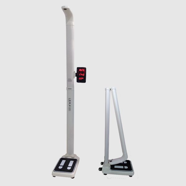 Foldable BMI Height Weight Scale ISO9001 Certified 0-200cm Measurement Range Accurate