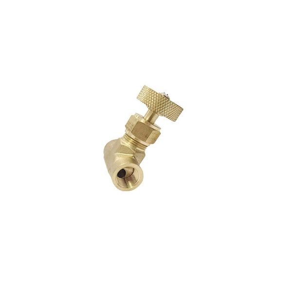 High Pressure Brass Needle Valve 3/8 NPT Male X 3/8 NPT Female