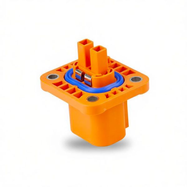 2 Core HV Small Current Straight Plug Waterproof Connector for EV/NEV
