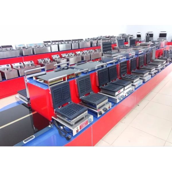 Fornos de churrasco rotativos de aço inoxidável com 2 queimadores e fornos inclinados