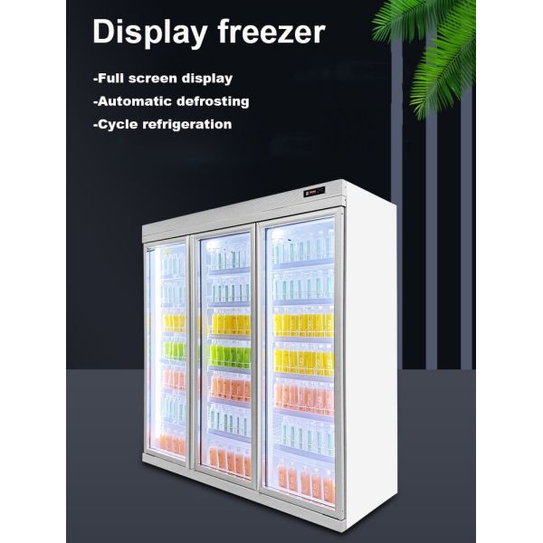 2694L Вертикальный коммерческий дисплей Морозник Витрина напитков Охладитель