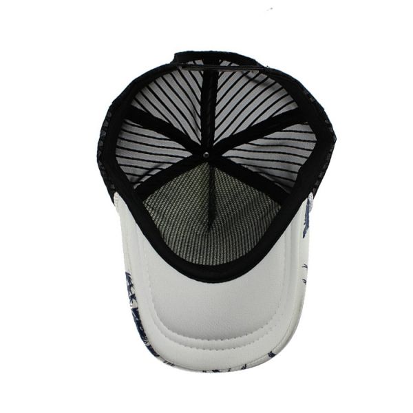 Sublimation Custom 5 Panel Trucker Cap Adults Size Adjustable Style Mesh Hat