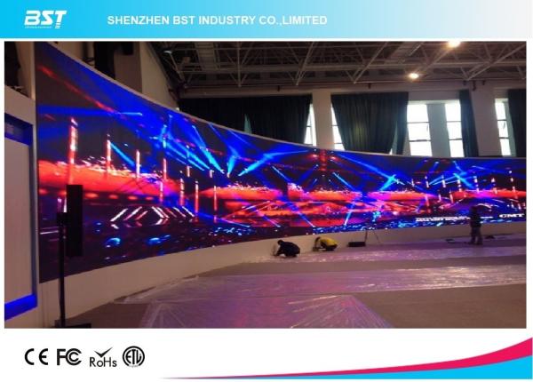 Arrendamento video do painel do diodo emissor de luz da cor completa, parede video da tela do diodo emissor de luz de HD para o Car Show