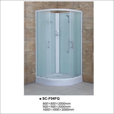 Fabric Glass Quadrant Shower Enclosures , Sliding Door Shower Room 900*900*2000mm