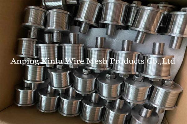 SS316L Screen Johnson Water Filter Nozzles For Sugar Mill Plant