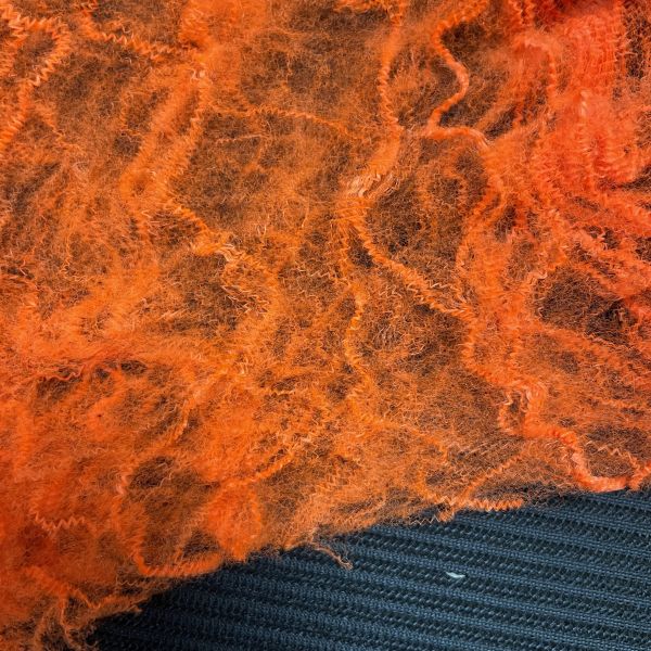 Bright Orange Polyester Tow 2D with Indefinite Length for Safety Workwear & Textile Production