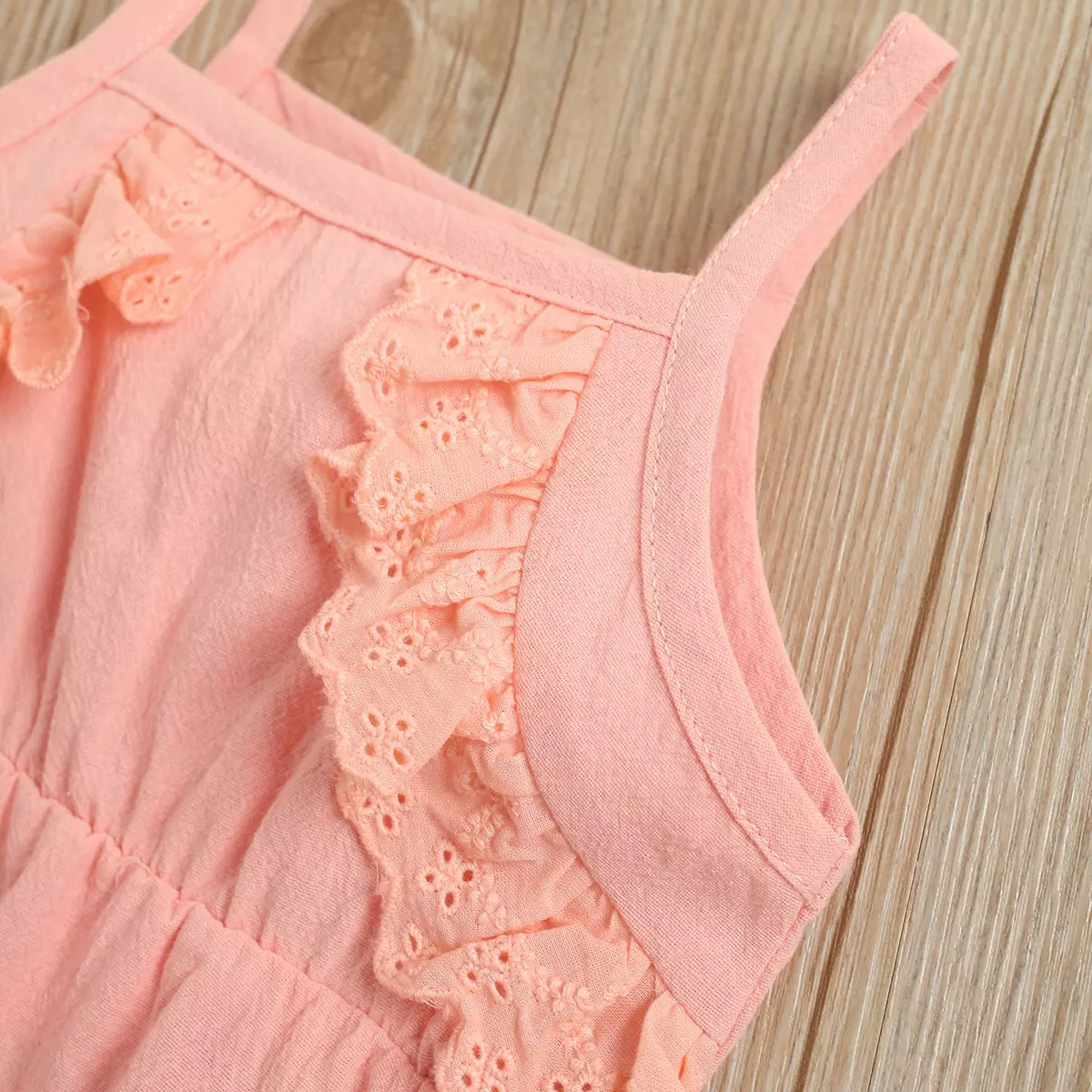 Sleeveless Casual Children'S Dress Clothing Solid Color Casual Dresses Medium Length