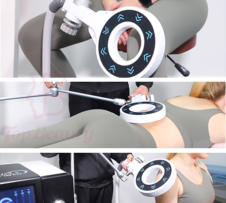 Спорт обработки боли внизу спины терапией Transduction Physio магнитного прибора терапией внекорпусный магнитный берет