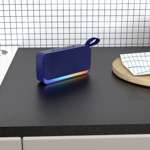 Lightweight Portable Bluetooth Speakers 6.5W RGB Light Bluetooth Speaker For Outdoor / Parties
