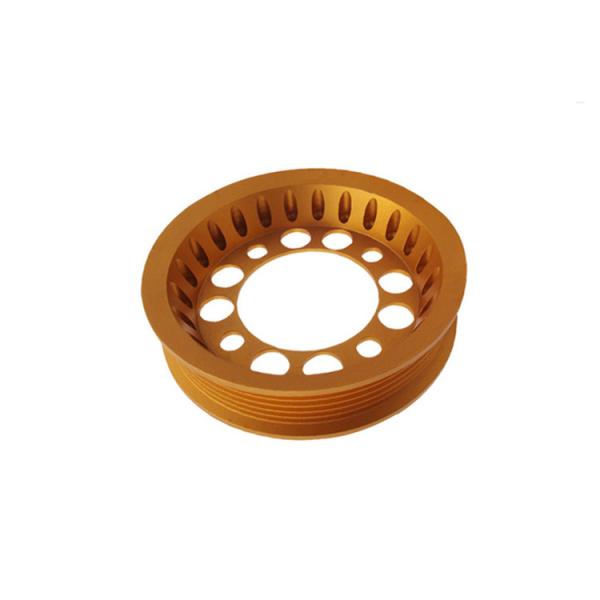 Annealing Rc Aluminum Cnc Turned Parts Ra0.4 CNC Turning Components