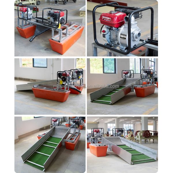 Gold Mining Portable Mini Dredger Customized with 100 KG Weight