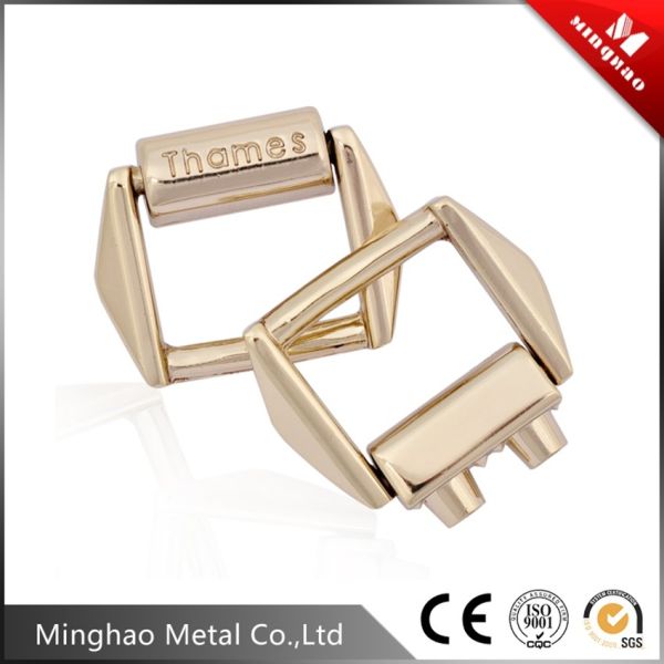 Factory direct 16.02*13.54MM metal square metal parts buckle