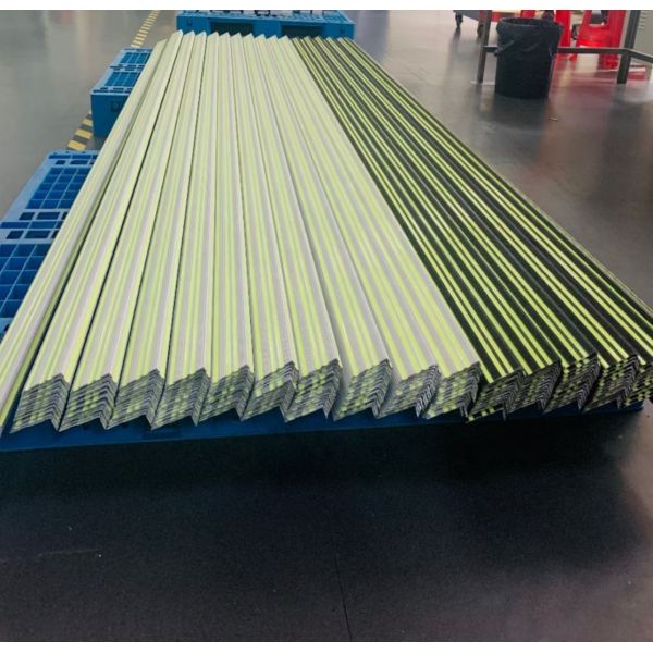 Aluminum Photoluminescent Stair Nosing Strips 2.8mm