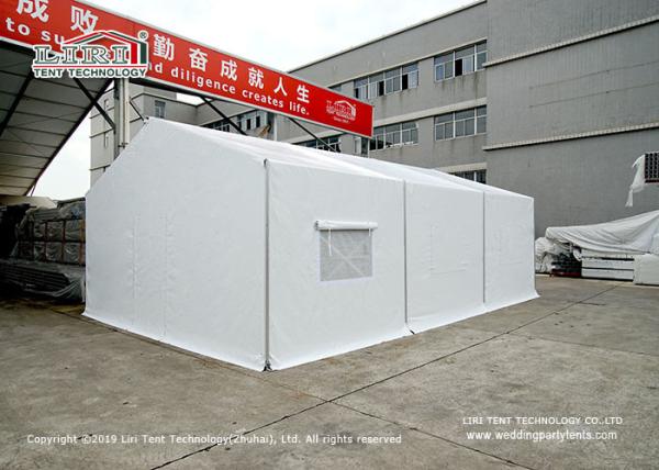 Aluminum And PVC Frame PVC Hajj Tent / Multi - Functional Structure Ramadan Tent