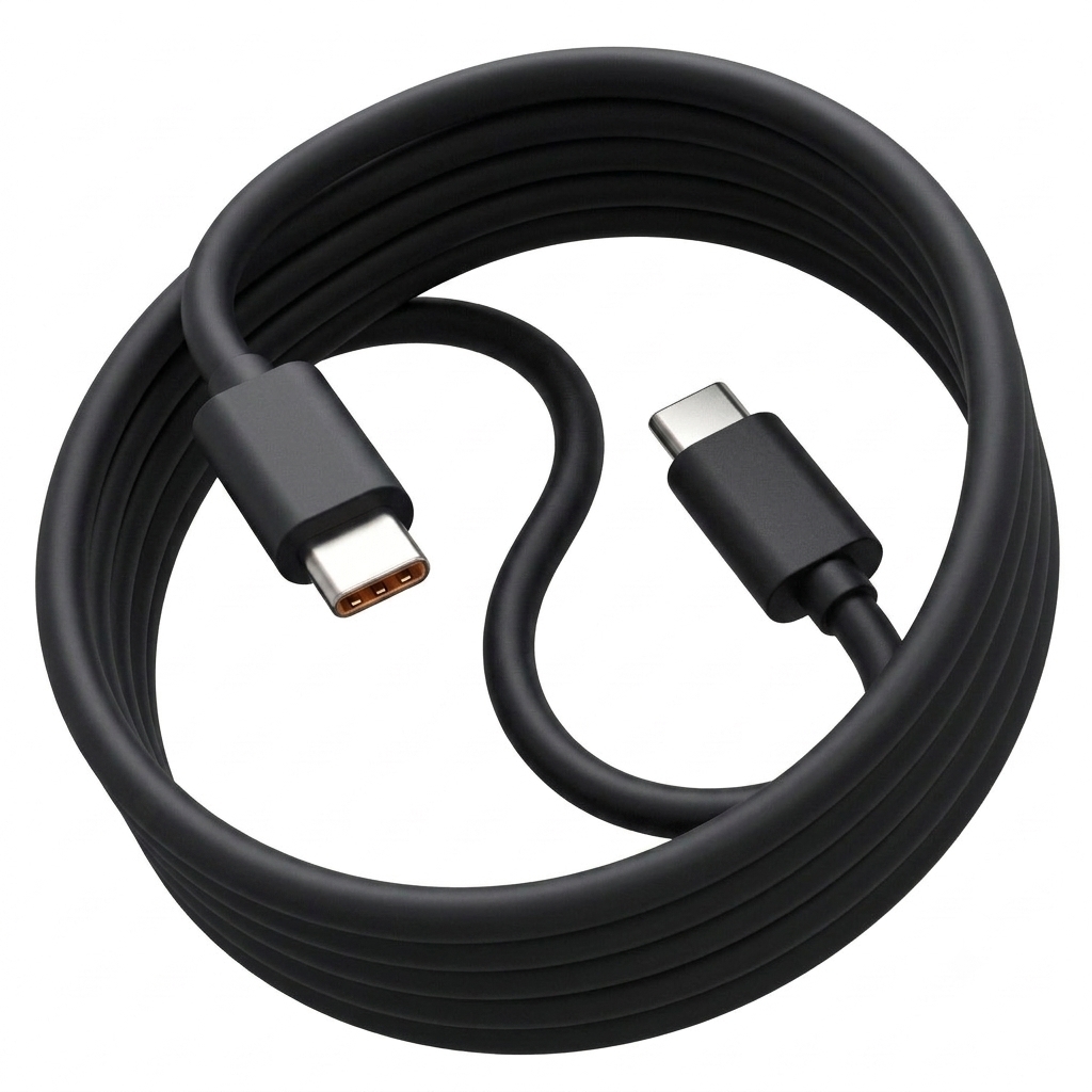 Black 20Gbps USBC cable 0.15m - 1m Silicone Type C Cable 240W Fast Charge USB C Cable For Laptop SSD Monitor
