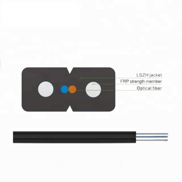Butterfly Shaped FTTH Indoor Fiber Cable