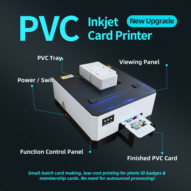 Professional Business Pvc Id Card Printing Machine