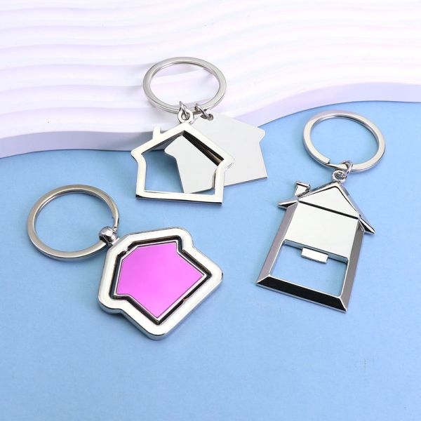 Fashion Vintage Metal Carabiner Keychain Custom 2D 3D Logo Engraving Lightweight Zinc Alloy Saudi Arabia Travel Souvenir