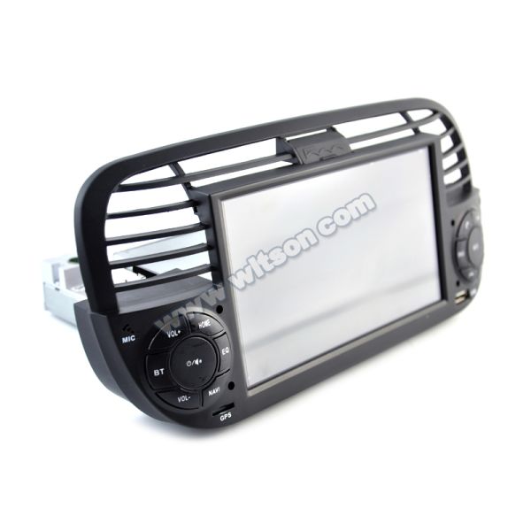 7 Screen OEM Style without DVD Deck For Fiat 500 2010-2015  Car Multimedia Stereo GPS CarPlay Player