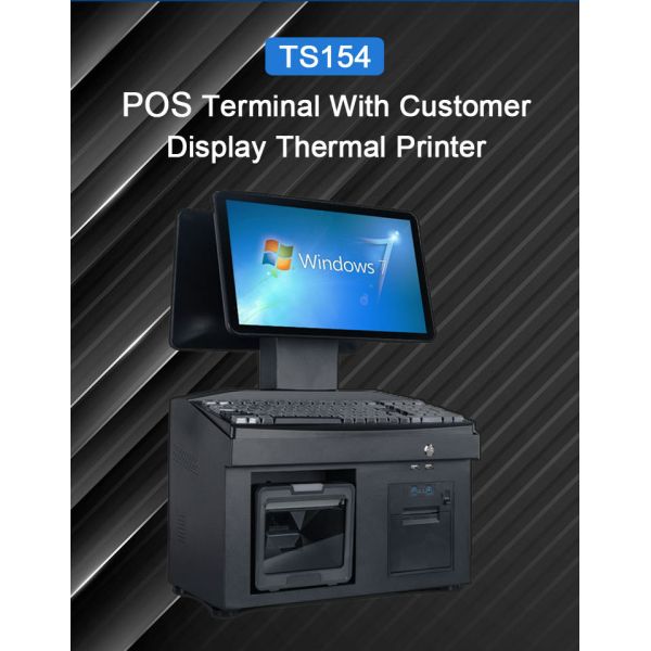 10 Points Capactive Touch POS Printer Scanner Android Payment Terminal for Small Business