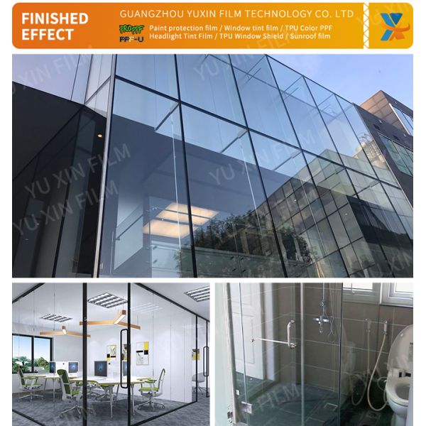 8Mil Thickness Windows Security Film Super Clear Transparency Bomb Blast Film