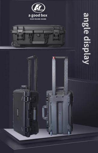 Black OEM Customizable IP67 Waterproof Hard Plastic Protective Case for Watches Equipment Cameras Customized Support