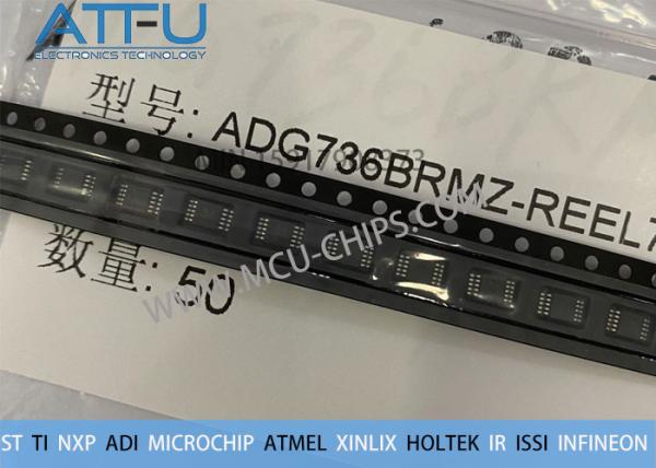 ADG736BRMZ-REEL7 MSOP-10 Low Voltage Switch ICs 1.8v-5.5v