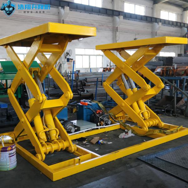 CE/ISO Heavy-Duty Fixed Hydraulic Scissor Lift Platform for Industrial Use