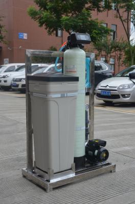 SS Frame Resin Tank Water Softener System Remove Water Scale Automatic Manual