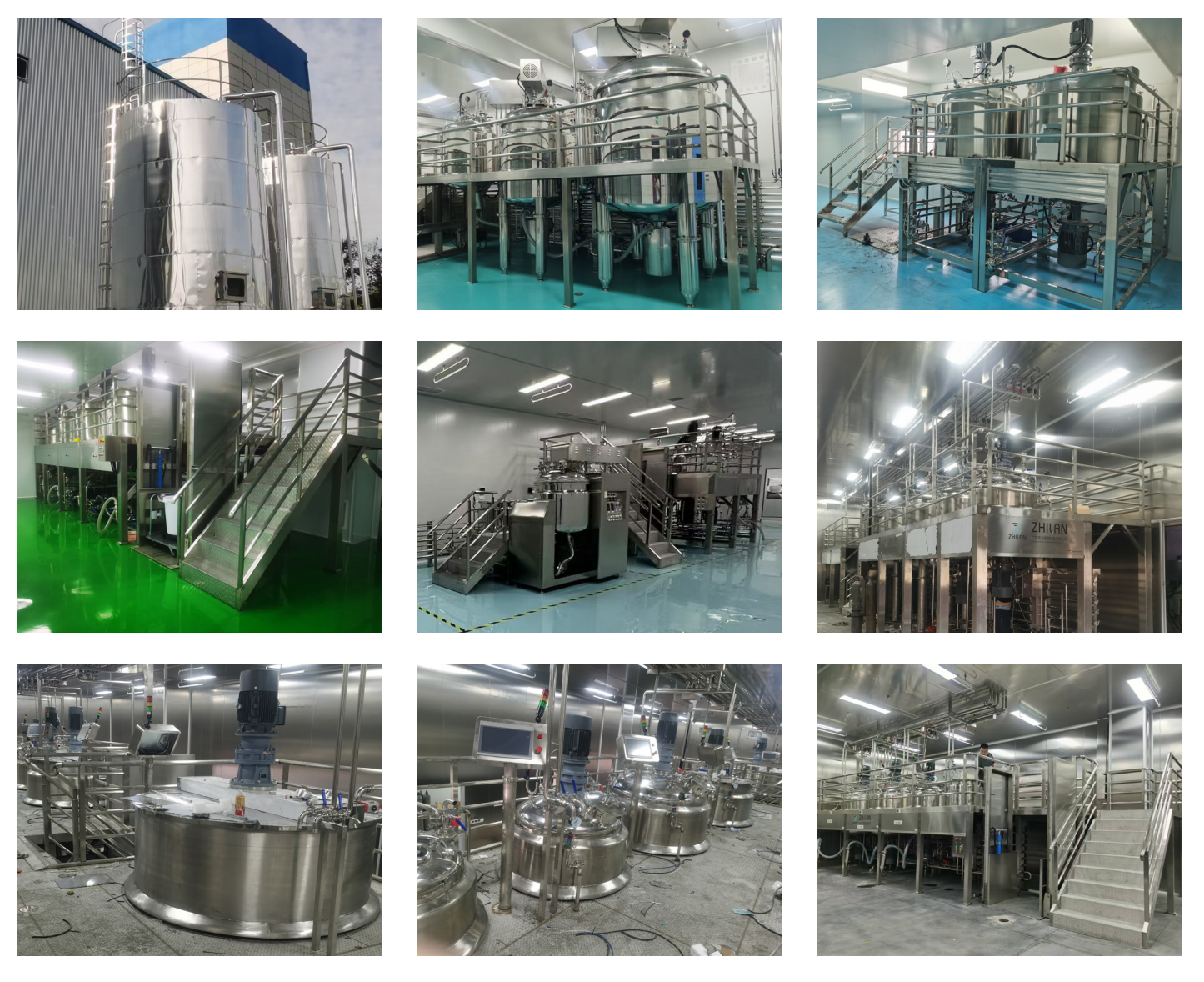 500L Toothpaste Making Machine Vacuum Homogenizer Emulsifying Toothpaste Mixer