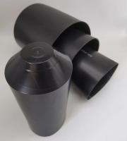 Résistance à la chaleur Rétrécissement Enveloppe Caps d'extrémité Isolation imperméable Caps d'extrémité de câble électrique Protecteurs de câble électrique