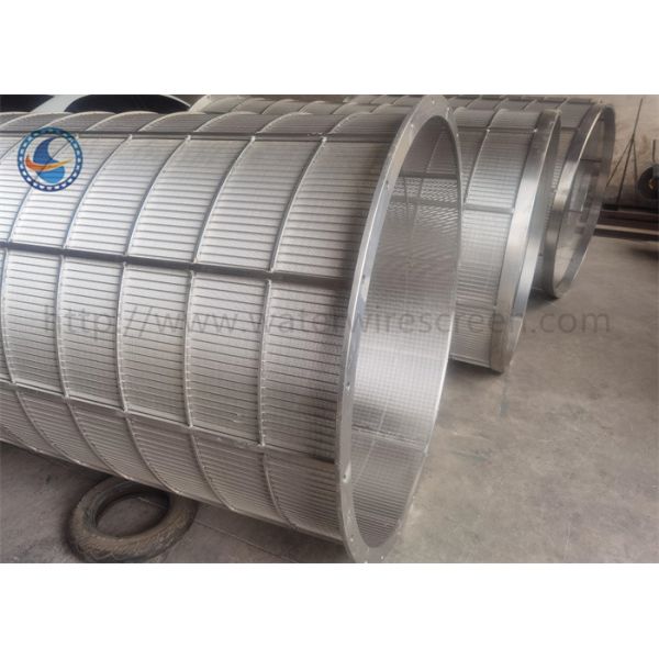 Johnson Type Slotted Screen Rotary Screen Drum Back Wash FITO