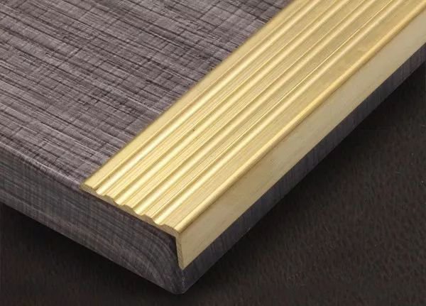 Gold 3.0m Decorative Brass Trim Strips Furniture Decoration