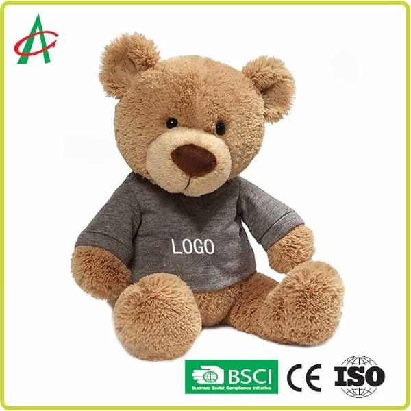 Luxuoso macio super Teddy Bear de ASTM 15cm 20cm 25cm com logotipo personalizado